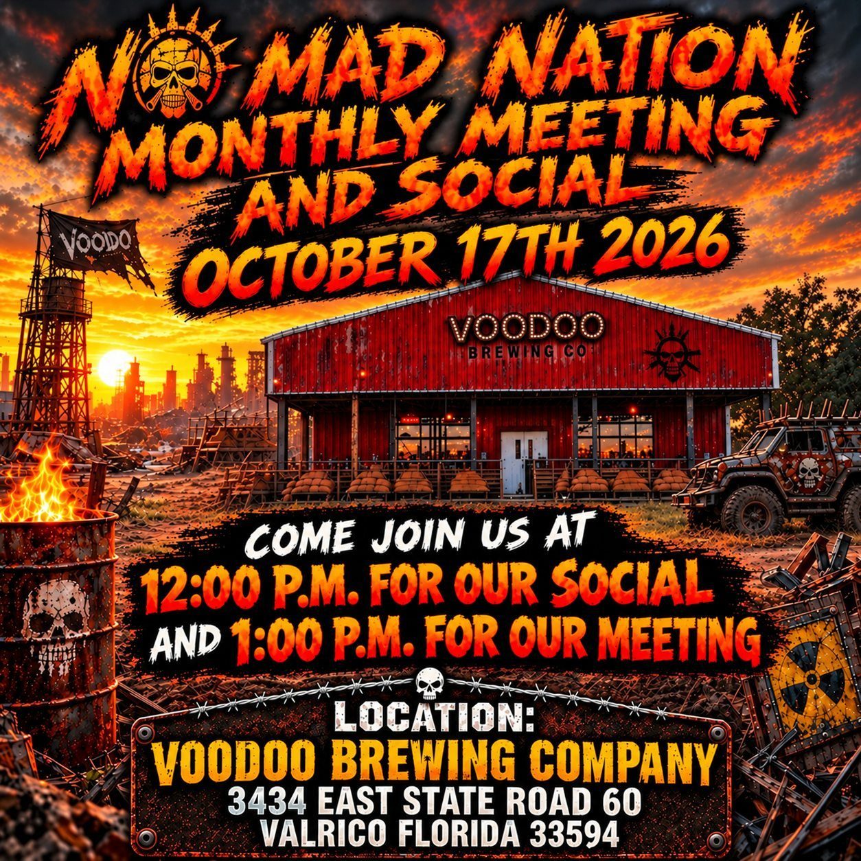 Krewe Mandatory Meeting/ Social/ Membership Drive