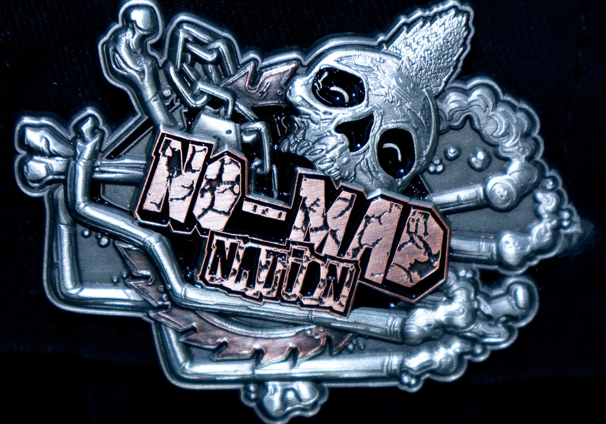No-Mad Nation Logo Pin