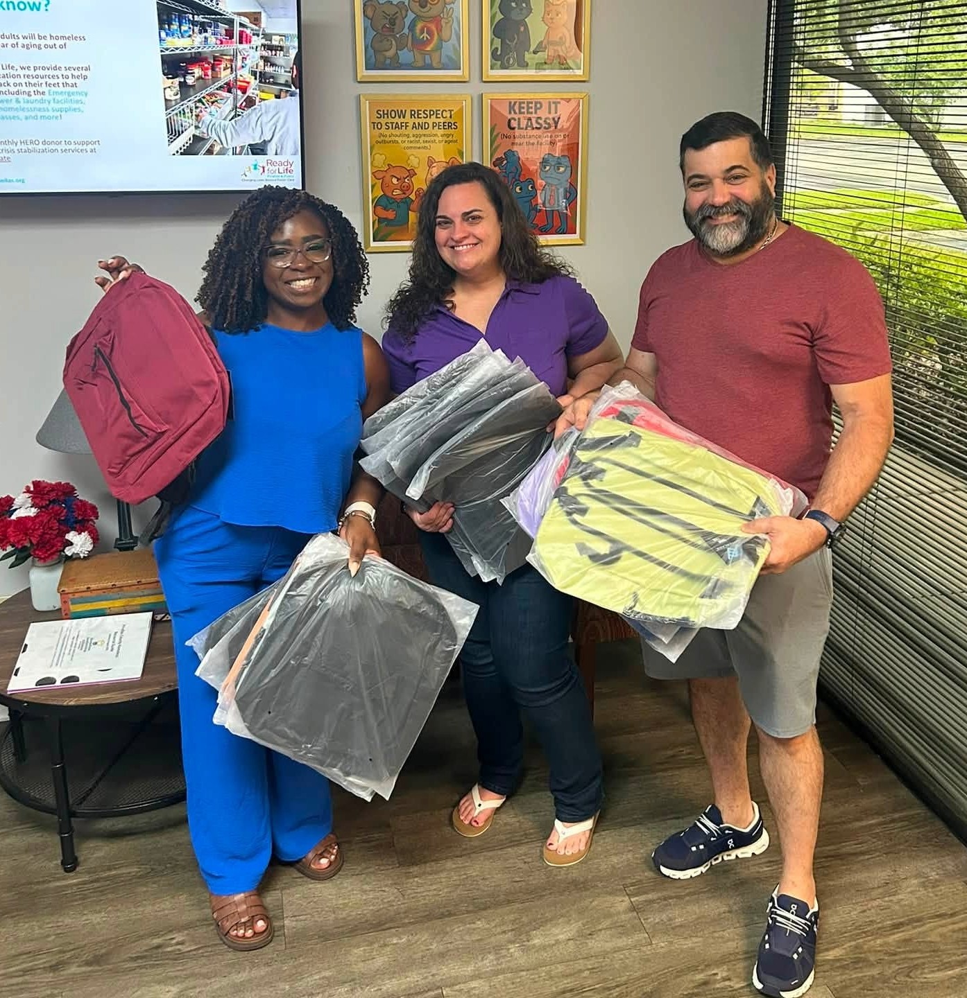 No-Mad Nation donates to Ready For Life