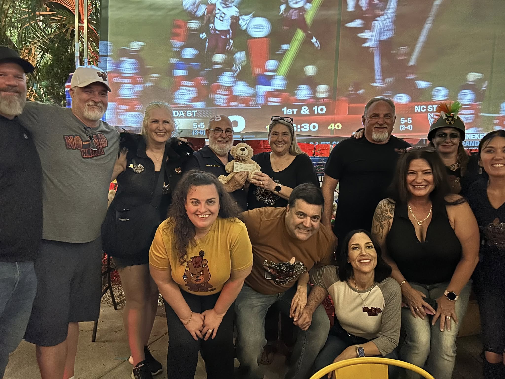 No-Mad Nation donates teddy bears for the Rough Riders